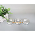 60g Silver Aluminum Jar with Window Lid for Food Packaging (PPC-ATC-60)